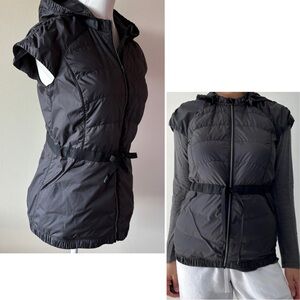 Sz6 Lululemon Spring Fling Puffy Vest Black